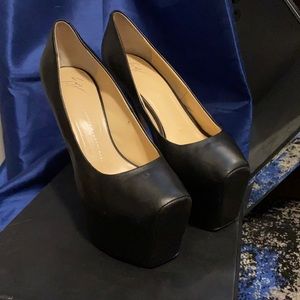 Giuseppe Black platform heels